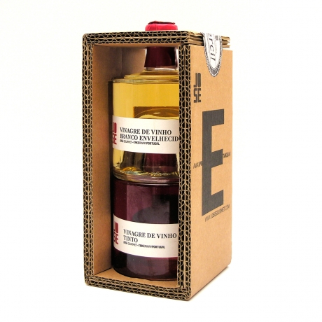 Vinaigre de Vin Blanc Vieilli + Vinaigre de Vin Rouge