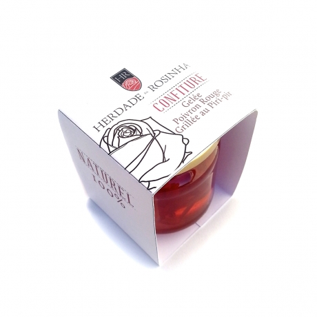 Sweet and Sour Grilled Red Bell Pepper Jelly